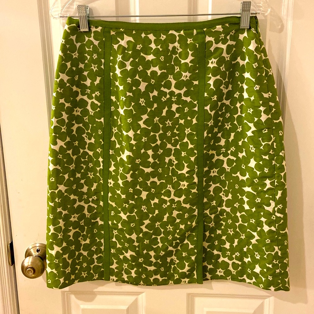 Kate Hill silk and linen skirt 6
